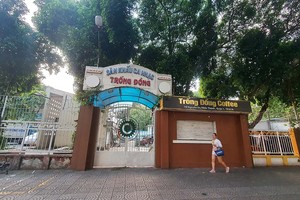 Hiện trạng khu vực sân khấu Trống Đồng nơi được dự kiến thực hiện dự án bãi đậu xe ngầm.