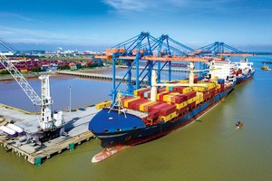 Gemadept có thêm nguồn lực để nâng công suất cảng sau thương vụ bán vốn công ty con. Ảnh: Đức Thanh