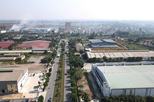 Tại phía Bắc, nhu cầu về đất công nghiệp, nhà xưởng, kho bãi đang tăng nhanh. Ảnh: Dũng Minh