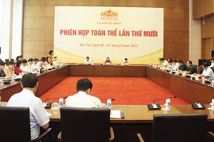 Phiên họp toàn thể của Ủy ban Tư pháp của Quốc hội
