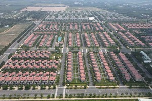 "Thành phố Thiên Nga" - nơi xảy ra sai phạm quản lý đất đai của Công ty Cổ phần đầu tư Nhơn Trạch.