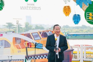 CEO Nguyễn KIm Toản tại Chương trình “Có hẹn với sài Gòn” vào thứ Bảy hàng tuần trên bến Bạch Đằng (TP.HCM).