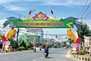 Cao Lãnh phát huy vai trò là đầu tàu tăng trưởng của tỉnh Đồng Tháp