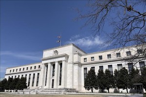 Trụ sở Cục Dự trữ liên bang Mỹ tại Washington, DC. Ảnh (tư liệu): AFP/TTXVN