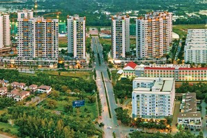 Thị trường bất động sản đã bước qua giai đoạn khó khăn nhất. Ảnh: Lê Toàn