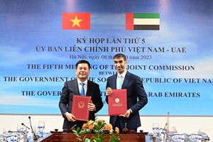 Thương mại 2 chiều Việt Nam – UAE duy trì ổn định ở mức 5 tỷ USD từ năm 2019 đến nay.