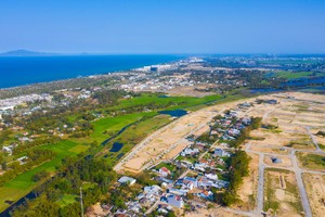 Khu tái định cư các dự án tại các phường Điện Ngọc và phường Điện Dương có quy mô là 19,215ha.