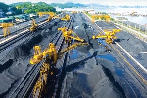 Ngành than đang trong hành trình bứt phá mạnh mẽ. Trong ảnh: Hoạt động sản xuất tại Công ty tuyển than Cửa Ông. Ảnh: TKV