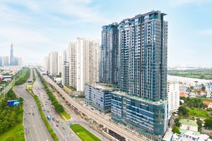 Masterise Homes sắp đưa “thương hiệu LUMIÈRE” từ TP.HCM ra thị trường Hà Nội. Ảnh chụp thực tế dự án LUMIÈRE đầu tiên tại Thảo Điền (TP.HCM) sắp bàn giao trong 2023.