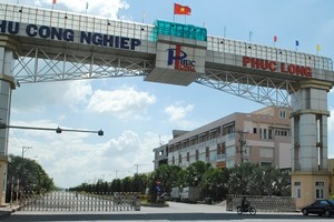 Khu công nghiệp Phúc Long, Long An hiện hữu.