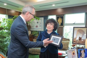 Nữ doanh nhân Thái Hương kêu gọi doanh nghiệp Việt 'bước chân sang Nga'