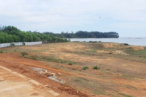 Dự án được đề xuất thực hiện khu vực xung quanh Trại giống Cửa Tùng, thị trấn Cửa Tùng, huyện Vĩnh Linh