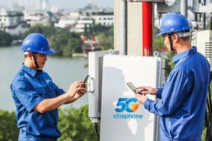 Thử nghiệm 5G của VNPT Vinaphone.