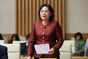 Thống đốc Ngân hàng Nhà nước Nguyễn Thị Hồng.