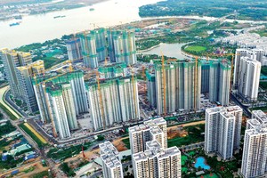 Nhiều dự án ở khu Đông, TP. Thủ Đức ra hàng. Ảnh: Lê Toàn