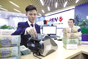 Việc công khai mặt bằng lãi suất cho vay cũng như lãi suất huy động là cần thiết nhằm gia tăng sự minh bạch, giúp khách hàng có cơ sở so sánh, lựa chọn. Trong ảnh: Giao dịch tiền gửi trong hệ thống Ngân hàng TMCP Đầu tư và Phát triển Việt Nam (BIDV). Ảnh: Đức Thanh 