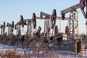 Một cơ sở khai thác dầu của Nga. Ảnh: TASS/TTXVN