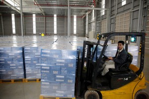 Các sản phẩm kho xưởng xây sẵn rất được quan tâm. Ảnh: Dũng Minh