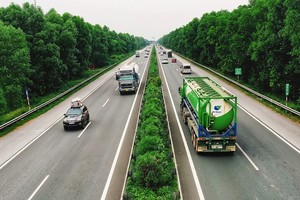 Một đoạn cao tốc Cầu Giẽ - Ninh Bình.