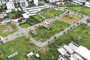 Dự án Lotus Residence của chủ đầu tư Công ty Anh Tuấn chưa thể hoàn thành nghĩa vụ tài chính, cho dù rất muốn. Ảnh: Việt Dũng