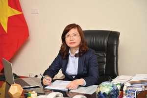 Bà Vũ Thị Chân Phương, Chủ tịch Ủy ban Chứng khoán Nhà nước