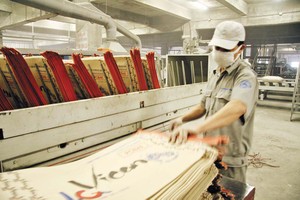 Nhiều công ty xi măng có đơn hàng đi Mỹ và các thị trường tiêu chuẩn cao khác. Ảnh: Đức Thanh