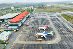 Cảng hàng không Quốc tế Vân Đồn. Ảnh: Nghĩa Hiếu