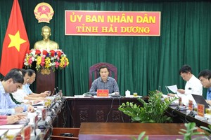 Ông Triệu Thế Hùng, Chủ tịch UBND tỉnh Hải Dương yêu cầu lựa chọn đơn vị tư vấn có năng lực, kinh nghiệm để xây dựng đề án khu kinh tế chuyên biệt