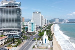 Thành phố biển Nha Trang, tỉnh Khánh Hòa. Ảnh: Linh Đan