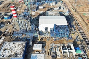  Công trường dự án điện khí LNG Nhơn Trạch 3&4