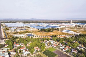 Tỉnh Quảng Nam gặp vướng mắc về chỉ tiêu sử dụng đất công nghiệp.