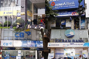 Nhiều năm nay, tiến độ ì ạch trong cơ cấu lại các tổ chức tín dụng, nhất là xử lý các tổ chức tín dụng yếu kém luôn được đề cập tại nghị trường. Ảnh: Đức Thanh