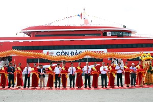 Đưa tuyến tàu cao tốc đầu tiên từ TP.HCM đi Côn Đảo vào hoạt động