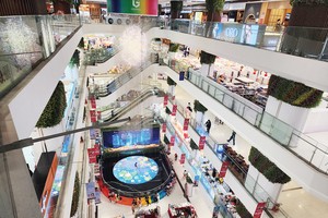 Tỷ lệ lấp đầy ở các trung tâm thương mại lớn tiếp tục ở mức cao