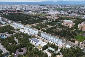 Một dự án nhà ở thương mại đã hoàn thành xây dựng tại TP. Tuy Hòa.