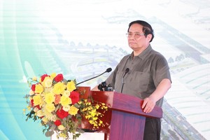 Thủ tướng Phạm Minh Chính phát lệnh khởi công Dự án.