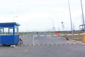 Lối vào Dự án khu nhà ở Đông Bình Dương