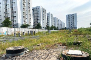 Rất nhiều dự án nhà ở xã hội gặp vướng mắc về đất đai. Ảnh: Dũng Minh