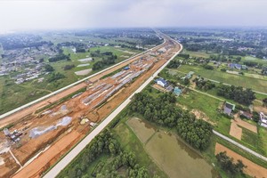 Dự án đường giao thông ở TP Vinh. Ảnh minh hoạ