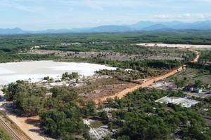 Dự án Khu công nghiệp Quảng Trị đang được triển khai xây dựng giai đoạn 1