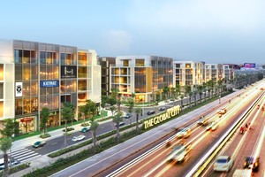 Khu nhà phố SOHO với thiết kế hiện đại, tinh tế bởi Foster+Partners, đã làm sáng bừng tuyến đường Đỗ Xuân Hợp