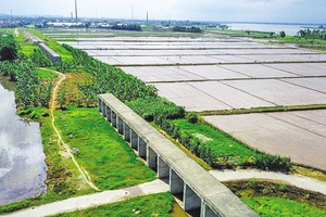 Một đoạn đường sắt Yên Viên - Phả Lại - Hạ Long - Cái Lân.