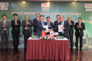 Vietcombank ký kết hợp đồng tín dụng 300 triệu USD với Ngân hàng Hợp tác quốc tế Nhật Bản (JBIC) để hỗ trợ cho các dự án năng lượng xanh và bảo vệ môi trường tại Việt Nam