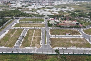 Đất nền được dự báo sẽ trở thành kênh hút dòng tiền của giới đầu tư trong nửa cuối năm nay. Ảnh: Dũng Minh