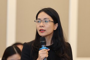 Bà Nguyễn Linh Phương - Phó Vụ trưởng Vụ Chính sách tiền tệ NHNN.