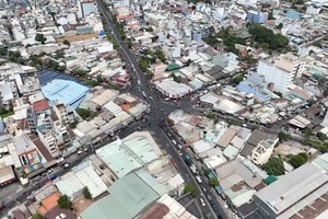 Nút giao Bốn Xã nối quận Bình Tân và Tân Phú cũng được đề xuất ưu tiên đầu tư giai đoạn 2024 - 2030. Ảnh: Lê Minh