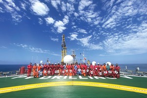 Giàn khoan nước sâu PV DRILLING V nhận giải thưởng Giàn khoan tốt nhất năm 2023