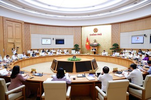 Phiên họp Chính phủ thường kỳ tháng 7/2024. (Ảnh: VGP)