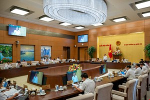 Ủy ban Thường vụ Quốc hội cho ý kiến vào dự thảo Luật Địa chất và Khoáng sản..