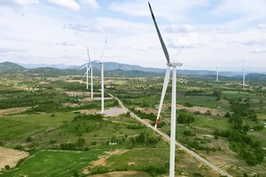 Nhà máy Điện gió Yang Trung - một trong 5 dự án điện gió ở Gia Lai được Thanh tra Chính phủ gửi hồ sơ tới Bộ Công an.